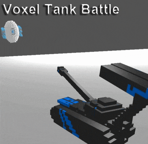 Voxel Tank Battle - Future Warfare